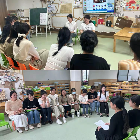 展示显风采，研讨促提高——﻿小蜜蜂儿园大班组教师公开课活动