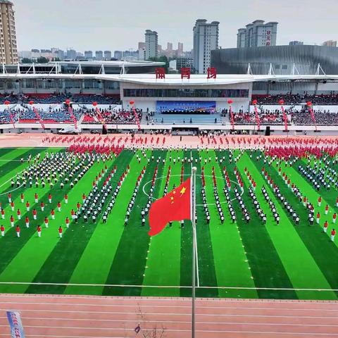 【街道日报】魏县第二届全民健身大会暨中小学生田径运动会--魏州社区志愿服务活动