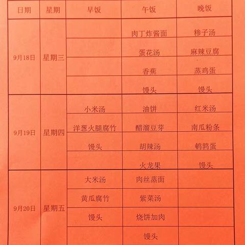 娄下小学食堂掠影