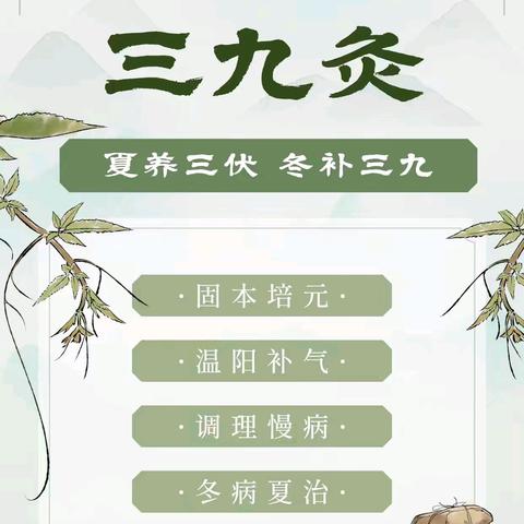 三九时节话养生：三九贴与三九灸的健康智慧