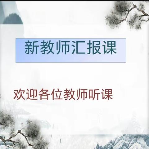 璞玉试锋芒 新蕾绽芳华 ——东洲中学2023年新教师汇报课展示活动