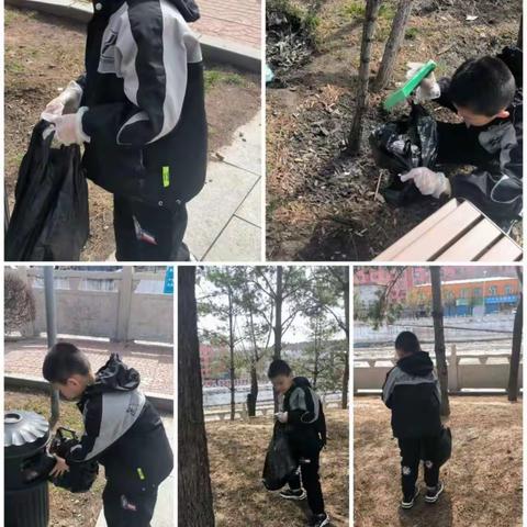亲子徒步    生活体验——小手捡垃圾 劳动最光荣│宁武县实验小学三四班清明劳动纪实