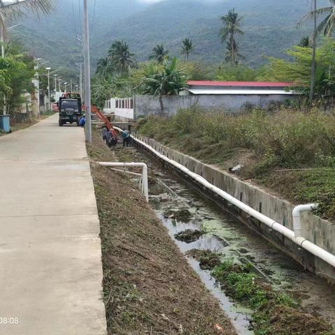 2023.4.8香水湾排沟污水治理工作简报