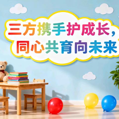 三方携手护成长，同心共育向未来——﻿道口铺中心校海月幼儿园家校社活动纪实