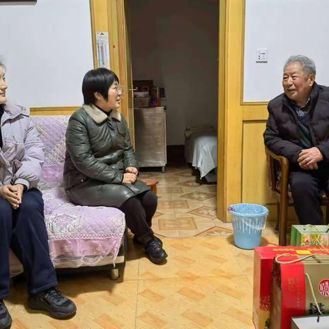 岁寒送暖意，关怀显真情 --成武县住建局党组春节前走访慰问困难党员