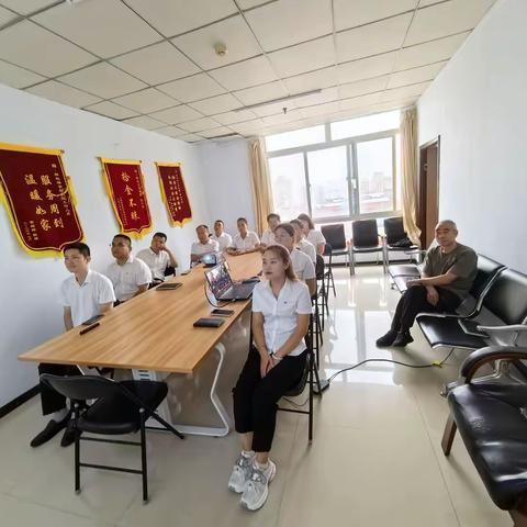 祥达医疗后勤公司组织观看“纪念中国人民抗日战争暨世界反法西斯战争胜利80周年阅兵”直播活动纪实