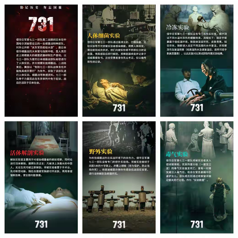 祥达医疗后勤公司管理团队观《731》后感