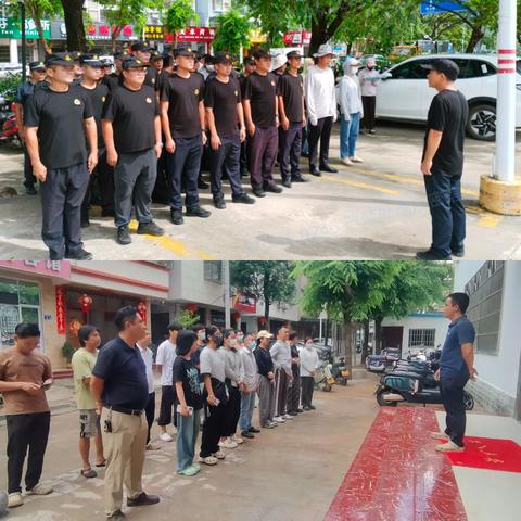 织密“防蚊网”迎国庆 东河社区联合吉阳执法分局网格巡查除隐患