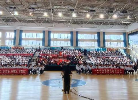 奋战百日 超越自我 力创辉煌——密云区第五中学2023届中考百日冲刺誓师大会