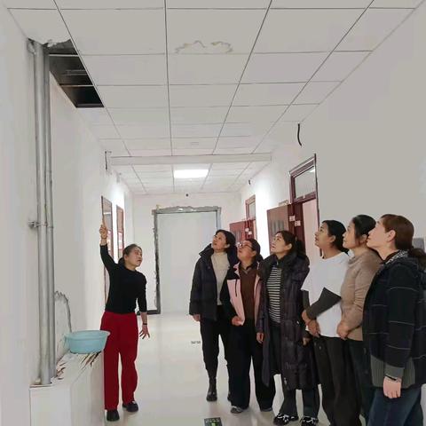 敦煌中学教学一部开展公寓楼元旦前安全隐患排查活动