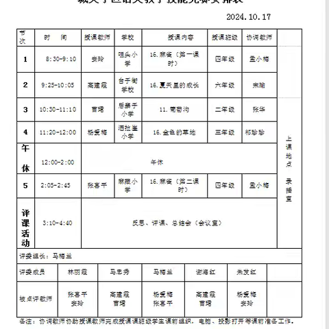 点亮教育之光，绽放师者风采——城关学区语文教学技能竞赛