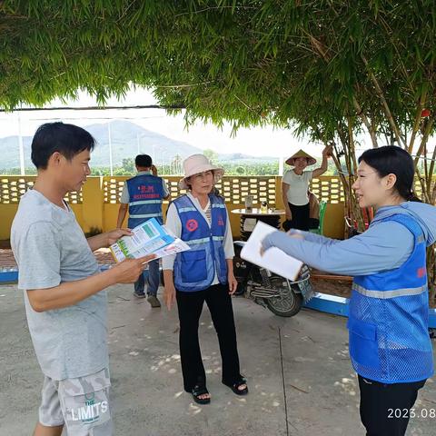 三公里村开展垃圾分类宣传志愿服务活动