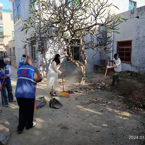 三公里村联合区政协开展背街小巷人居环境整治工作周报