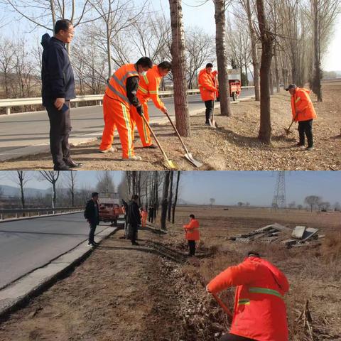 长治市段春季养护不停歇    持续发力不松劲