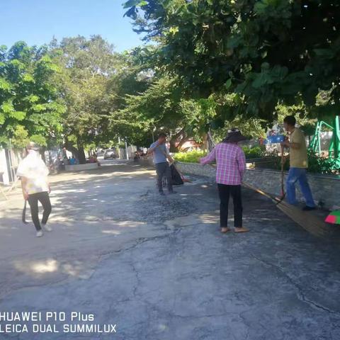 海尾镇白沙村开展双创双修志愿服务活动