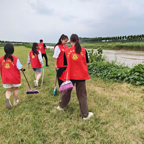 祥符区陈留镇：“河”我一起，共建美丽家园