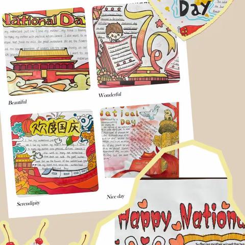 喜迎国庆 礼赞祖国---三迪中学教育集团卧龙寺校区英语组2023年迎中秋·庆国庆系列主题活动