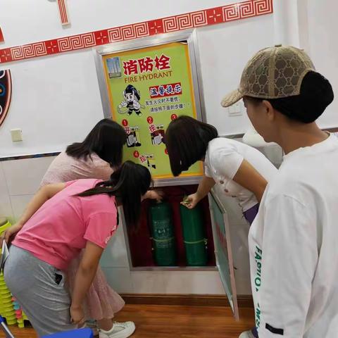 开学在即安全先行——临河区第四小学庆丰校区幼儿园开学前安全排查