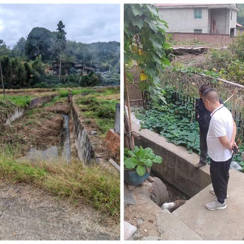 部门联动聚合力 排查整治护乡容