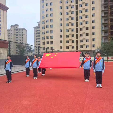 绛县第三实验小学校“烽火淬英魂，童心向朝阳”主题升旗仪式