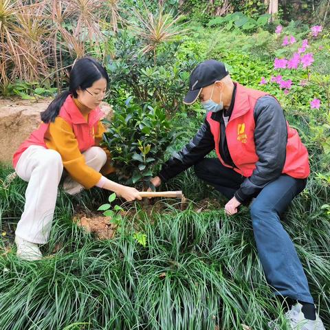 “共建绿色家园，共享绿色生活”——“3·12义务植树节”活动