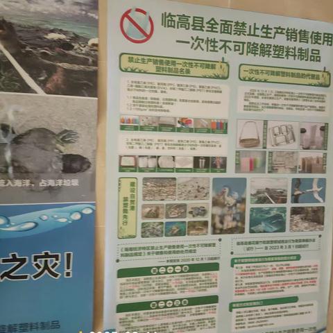 县城投公司开展禁塑宣传活动