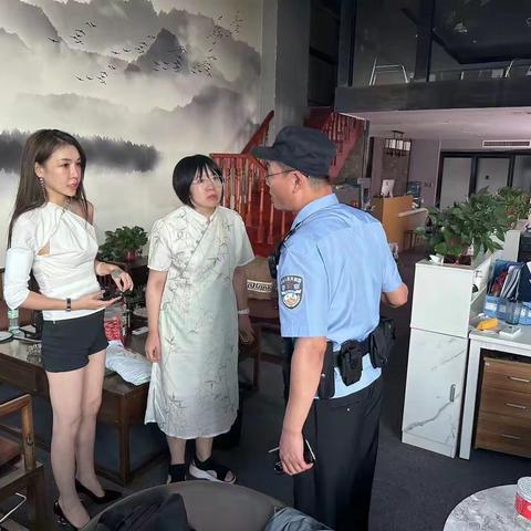 【警社共治】开元路派出所积极做好消防安全隐患排查工作
