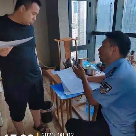 【警社共治】开元路派出所开展反诈宣传