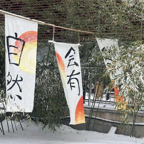 雪至趣满园 冬至待春归