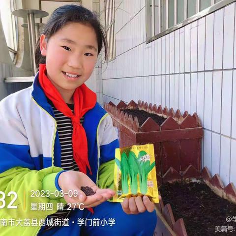 绿植扮校园 春意更盎然 ——学门前小学因地制宜、创新思路打造种植园