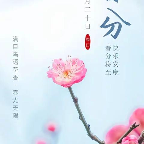 马村镇楚营小学附属幼儿园 -知时节，晓春分