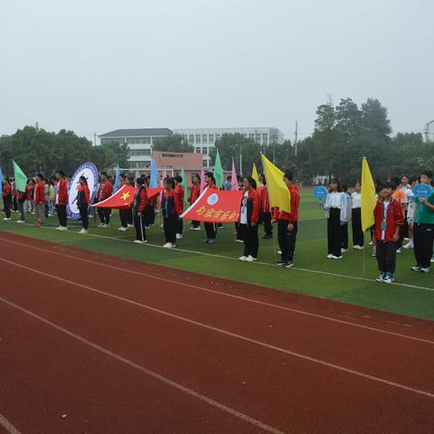 乘风破浪·扬帆起航 句容市后白中学第十五届田径运动会圆满成功