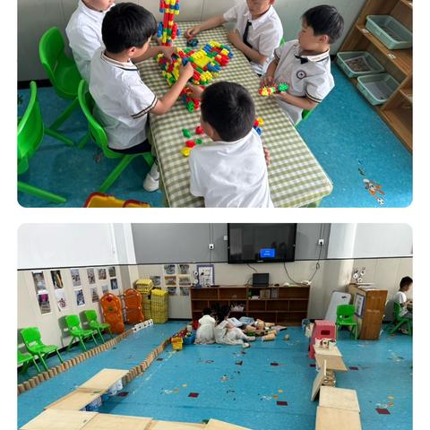 尚塘镇中心幼儿园大二班—一周生活剪影