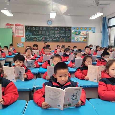 学国学，诵经典——一二班《12岁以前的语文》背诵活动展示