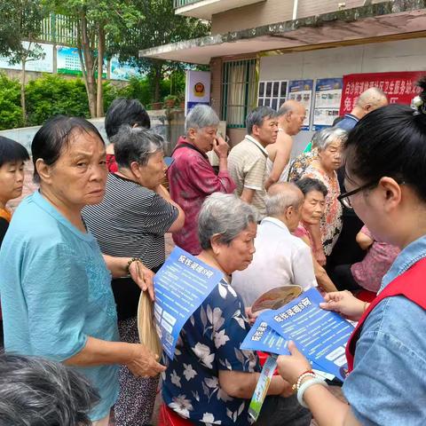 白沙街道桃源社区开展“禁毒、反邪教、反诈骗、铁路护路”等平安建设宣传活动