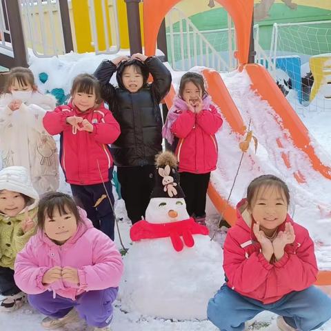 梁幼动态——【冬日童趣，遇见初雪❄️】