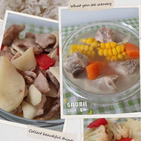 美“食”每刻，伴我成长——五陂镇中心幼儿园第十四周（2023.5.8～2023.5.12）食谱分享