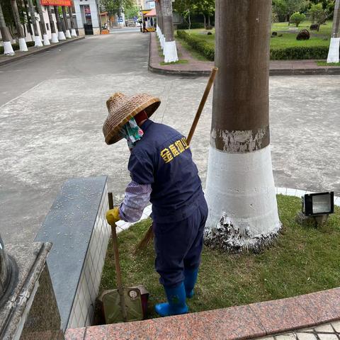 金鹿物业海岸警察总队第七支队（儋州片区）管理处2023年四月份第三周工作简报