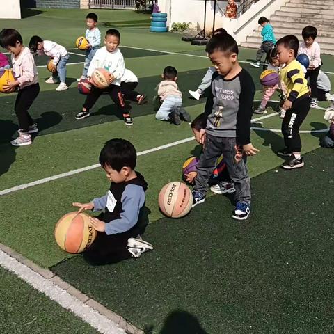 小篮球🏀大梦想~新塘幼儿园中班特色篮球课