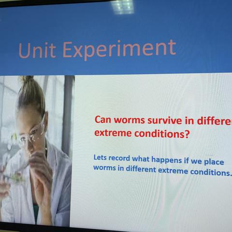 Life in the Extreme Experiment