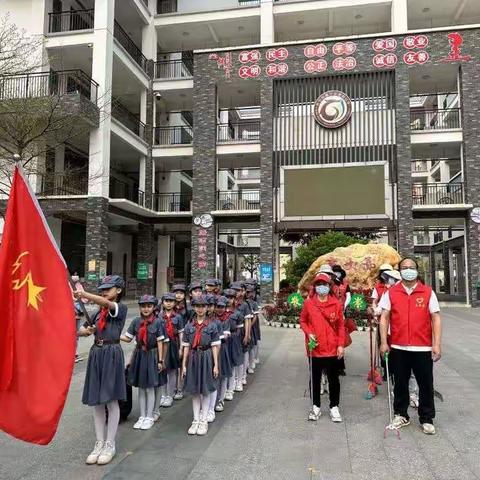 学习二十大 永远跟党走 奋进新征程——邕宁区龙岗小学联合社区开展“学雷锋”志愿服务系列活动