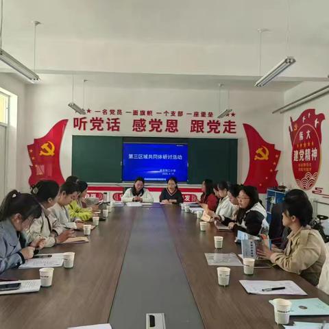 第三区域研训共同体：引导学生理解分析文言文的研讨活动