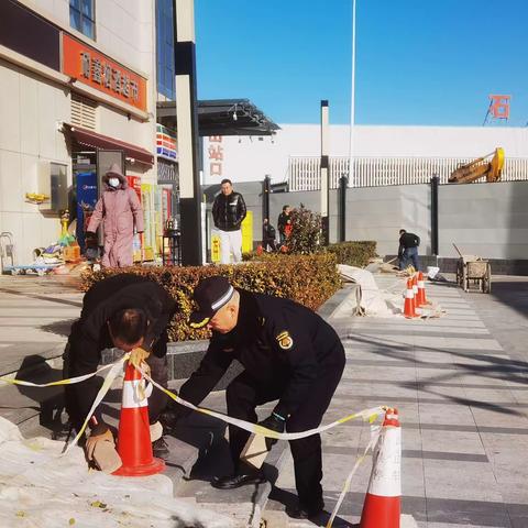 大风天气加强巡查 及时消除隐患保平安