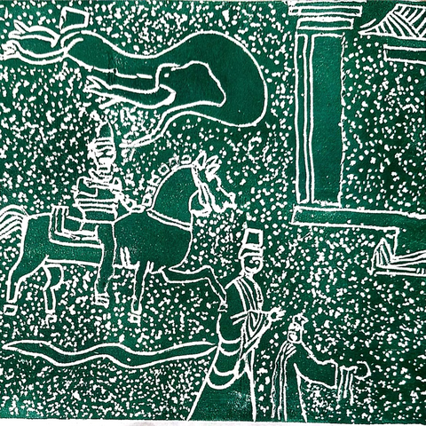 【三年级以上】再现画像石——吹塑纸版画