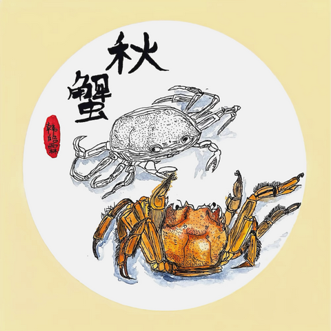 【四年级以上-《秋风起，蟹儿肥》🦀】