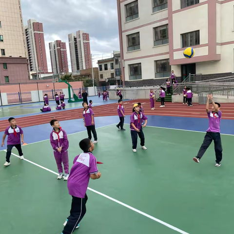 多彩排球  助力双减—甘谷县新兴小学排球社团精彩纷呈 ‍