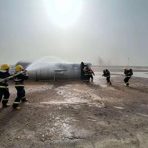 【消防护卫大队】消防演练，防患未“燃”