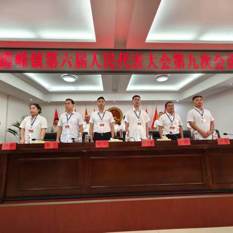 霞峰镇第六届人民代表大会第九次会议顺利召开！