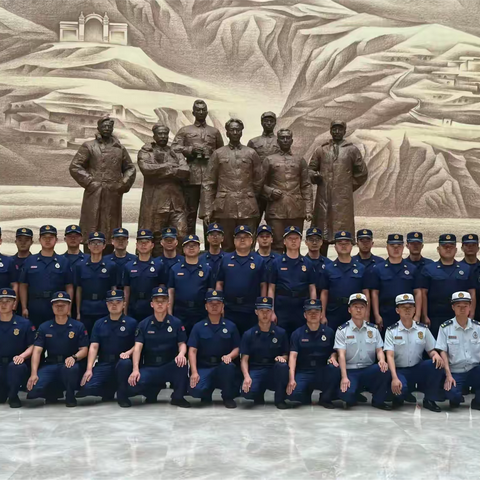 榆林支队开展“砥砺血性担当，培树战斗精神”实地参观见学和交流研讨活动