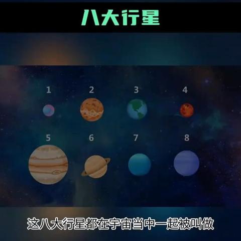 八大行星